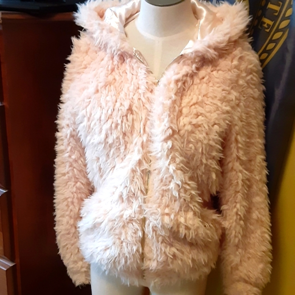 SOLD$$$ Lined Fuzzy Hoodie